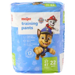 Meijer Training Pants Jumbo, Boy 3t/4t, 22 Ct