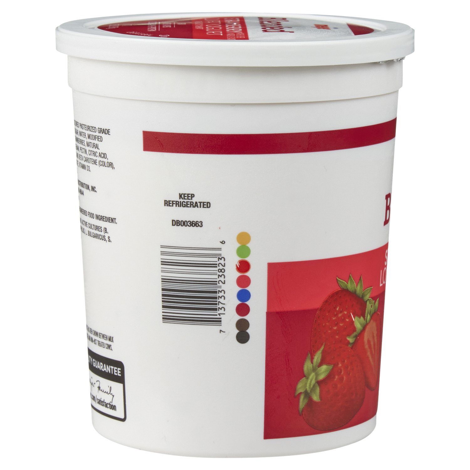 slide 2 of 5, Meijer Strawberry Lowfat Yogurt, 32 oz