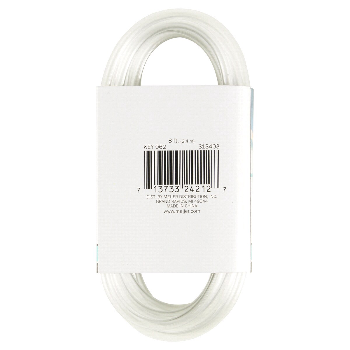 slide 2 of 2, Meijer Flexible PVC Aquarium Air Line Tubing, 8 ft