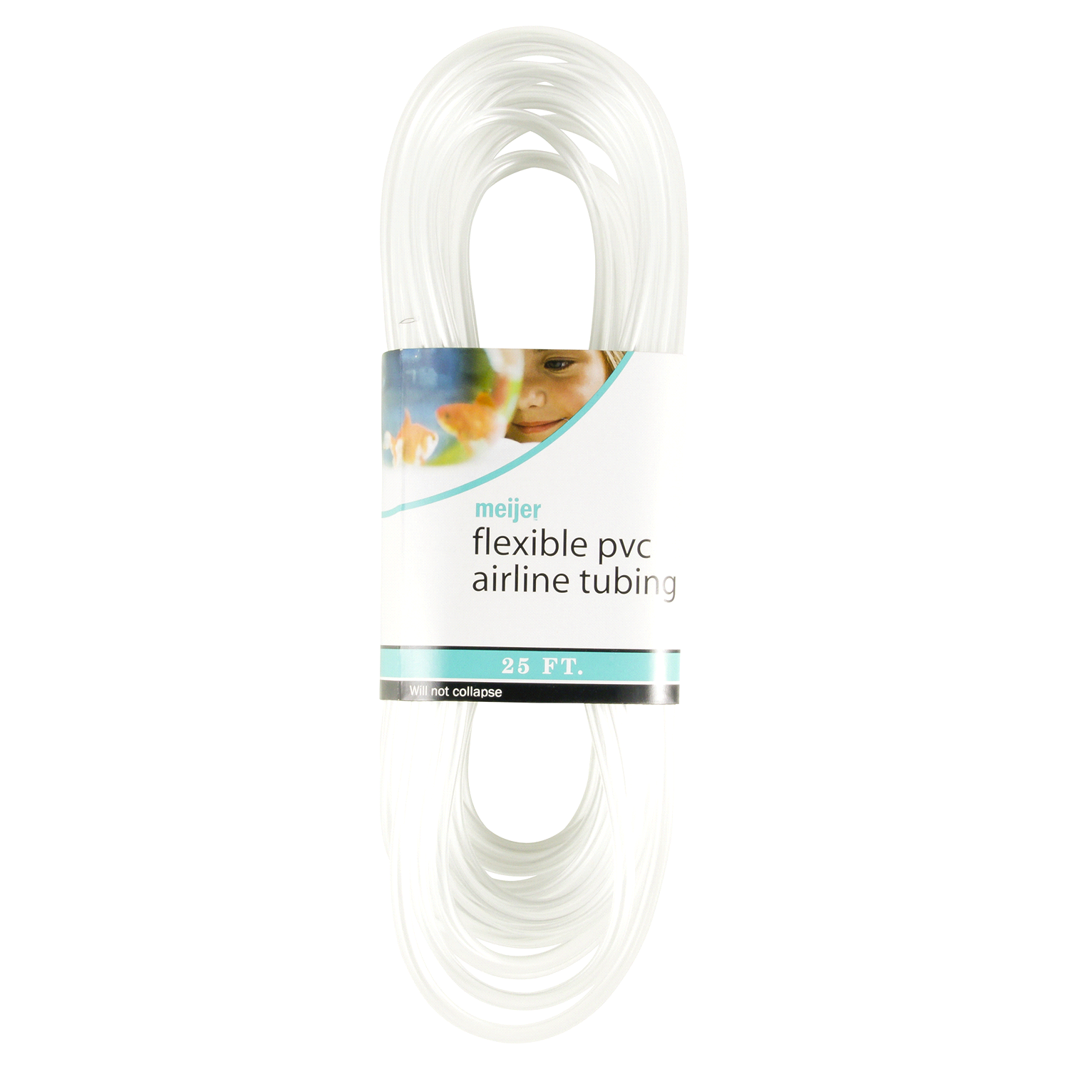 slide 1 of 2, Meijer Flexible Polyvinyl Chloride Aquarium Air Lineing, 25 Ft, 25 ft