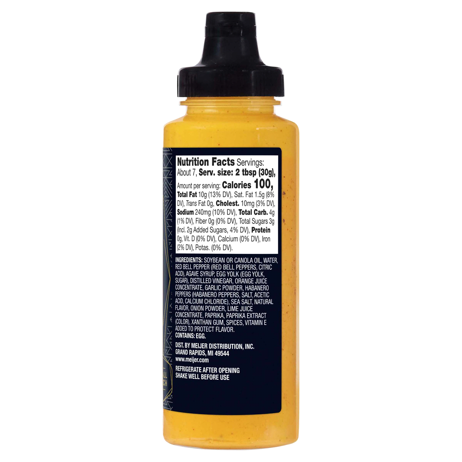 slide 3 of 3, FREDERIKS BY MEIJER Frederik's by Meijer Agave & Habanero Street Taco Sauce, 7 oz