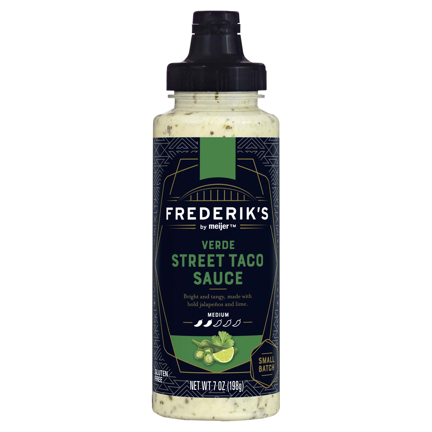 slide 1 of 3, FREDERIKS BY MEIJER Frederik's by Meijer Verde Street Taco Sauce - 7 oz, 7 oz