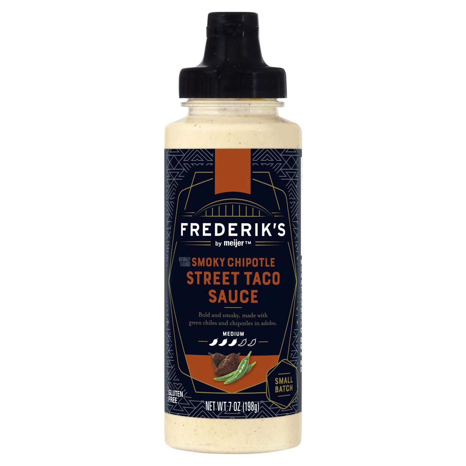 slide 1 of 3, Frederik's By Meijer Frederik's by Meijer Smoky Chipotle Street Taco Sauce, 7 oz, 7 oz
