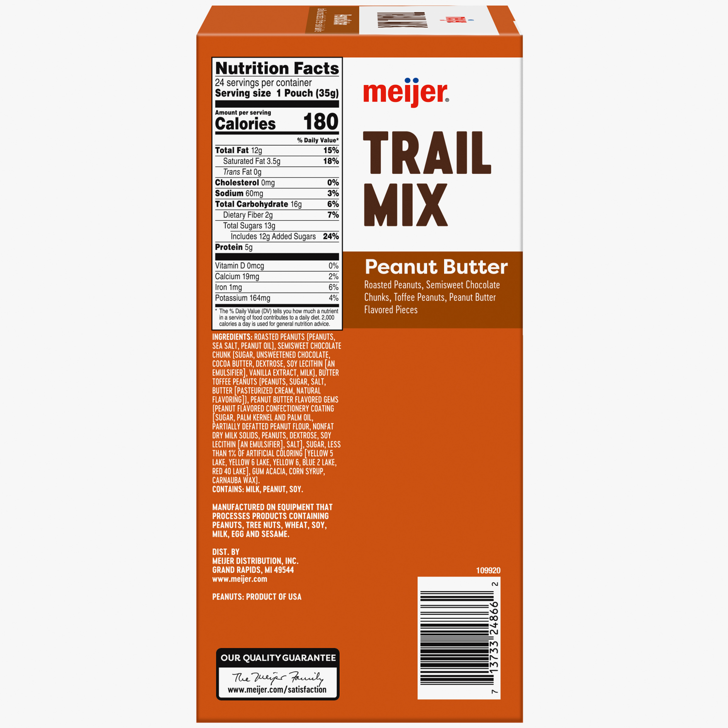 slide 5 of 8, Meijer Sweet and Salty Trail Mix, 24 ct