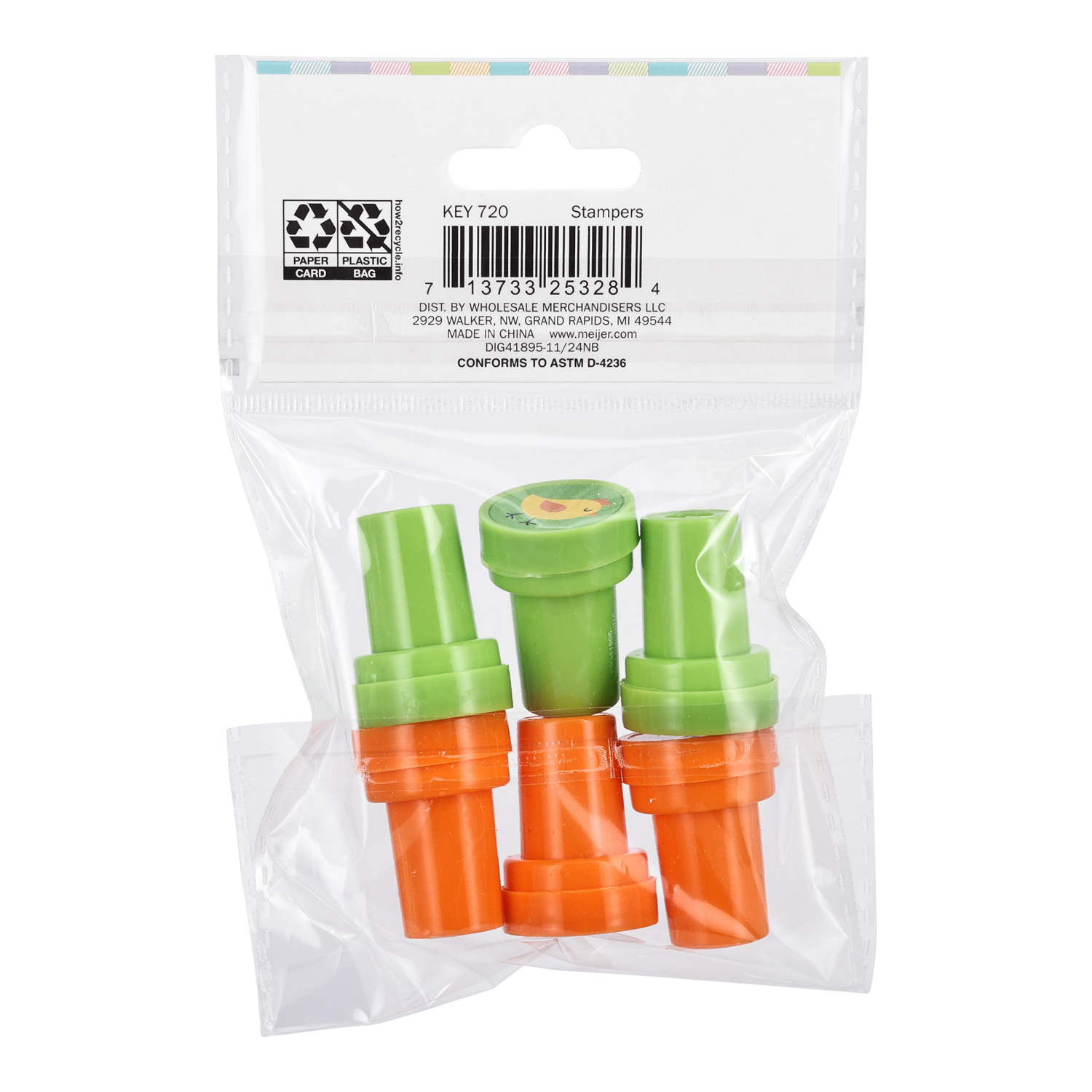 slide 2 of 4, Meijer Corporate Seasonal Meijer Easter Stamp set, 6 ct