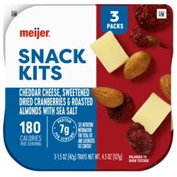 Meijer White Cheddar Cheese Snack