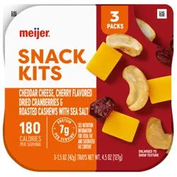 Meijer Sharp Cheddar Cheese Snack