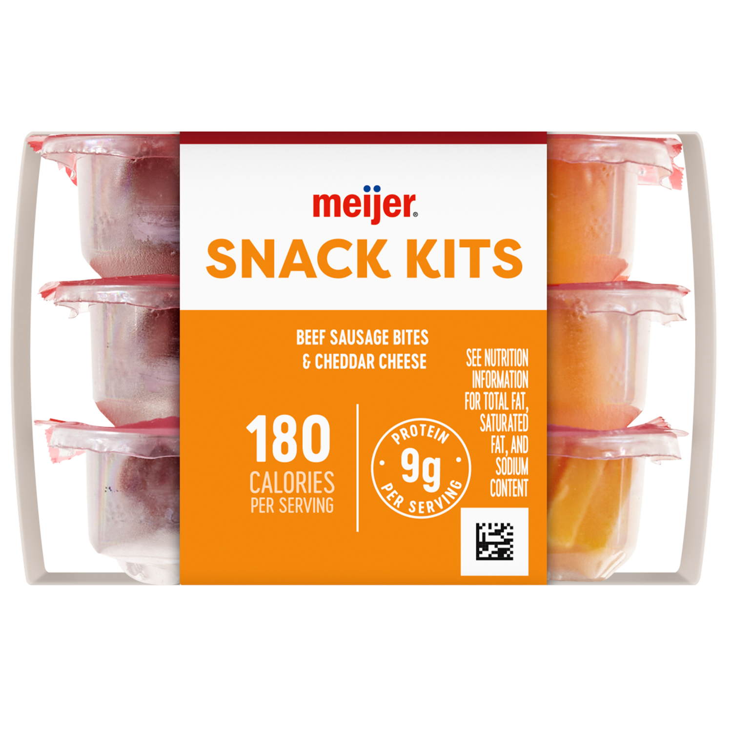 slide 4 of 4, Meijer Mild Cheddar Cheese and Beef Snack, 4.5 oz