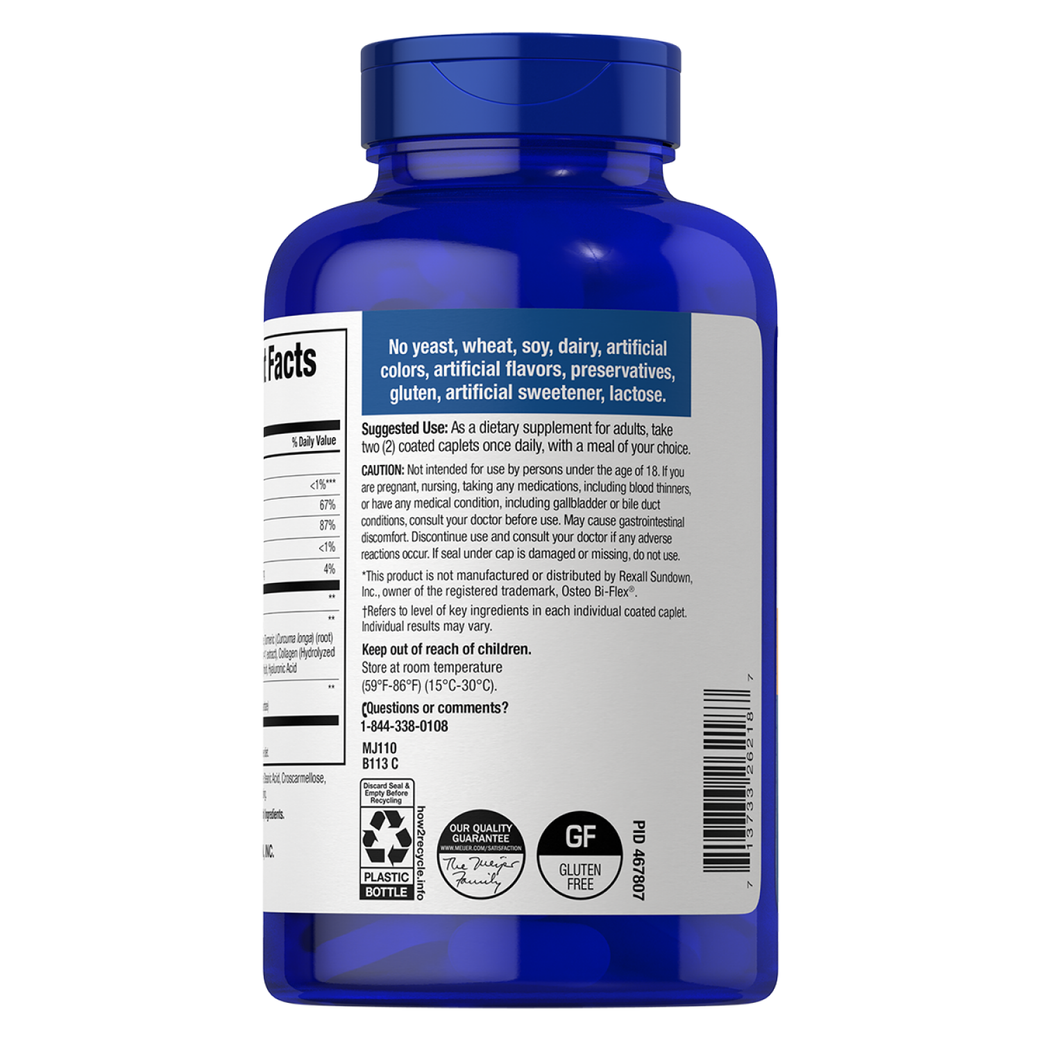 slide 2 of 3, Meijer Joint Health Trpl Str, 120 ct