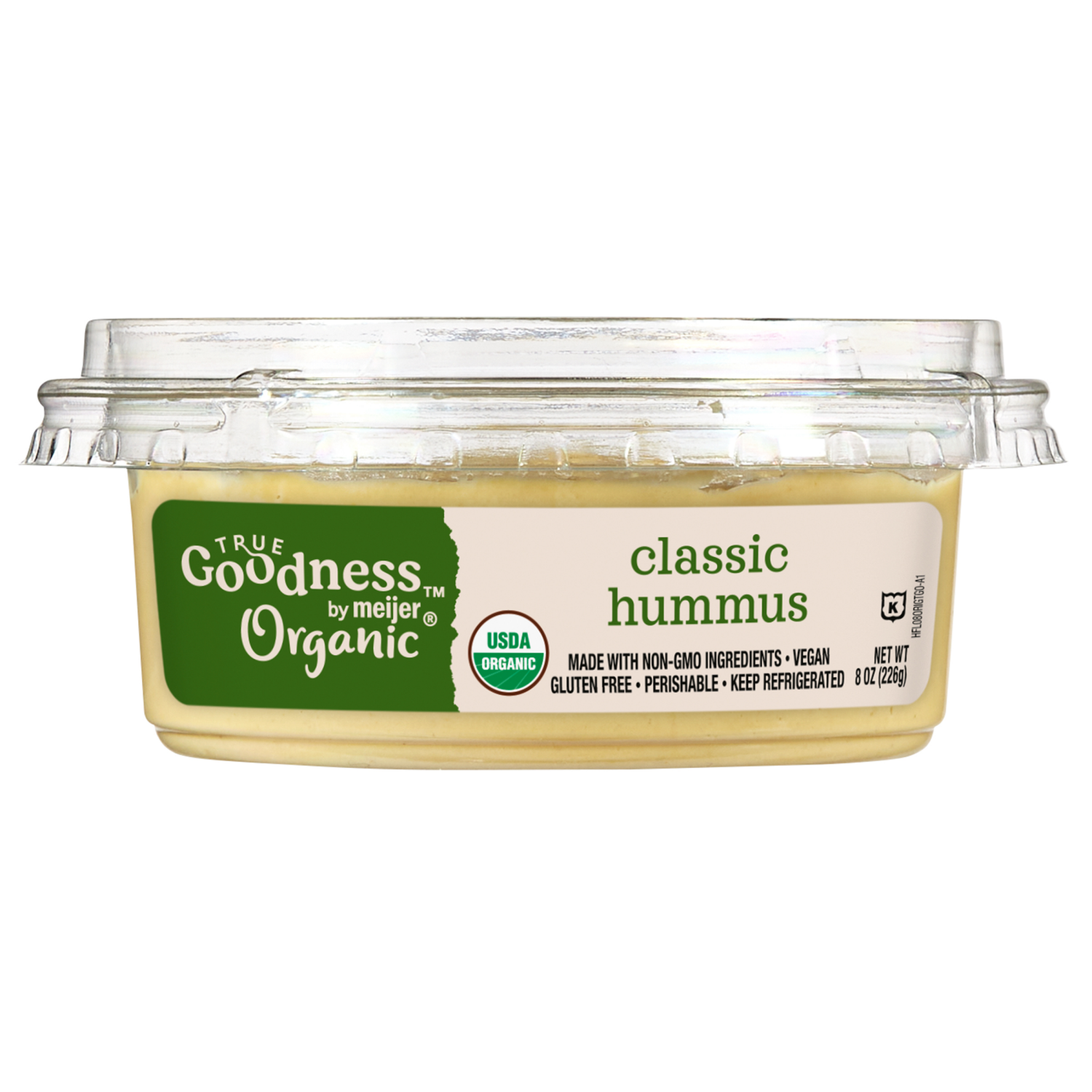 slide 3 of 3, True Goodness Organic Classic Hummus, 8 oz., 8 oz