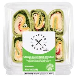 Crafted Market By Meijer Chicken Bacon Ranch Pinwheels 6.5 Oz