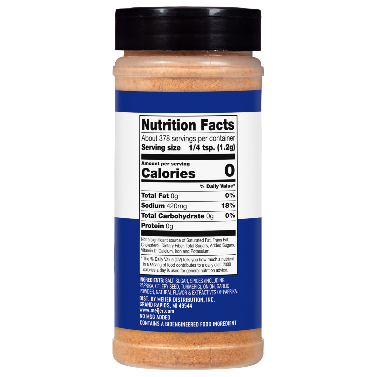 slide 3 of 3, Meijer Seasoning Salt 16 oz, 16 oz