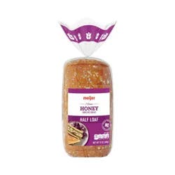 Meijer 7 Grain Honey Bread, 1/2 Loaf 12 Oz.