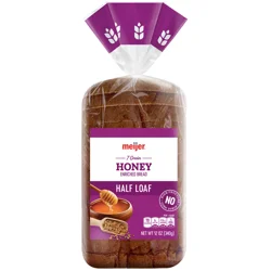 Meijer Honey 7 Grains  Enriched Bread 1/2 Loaf