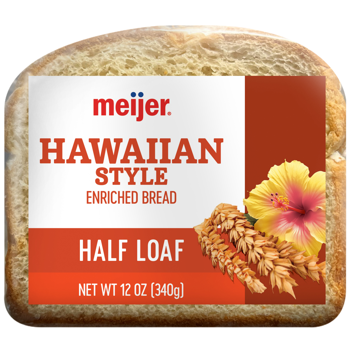 slide 3 of 8, Meijer Hawaiian Half Loaf, 12 oz