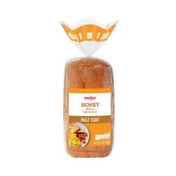 Meijer Honey Wheat Bread, 1/2 Loaf 12 Oz.