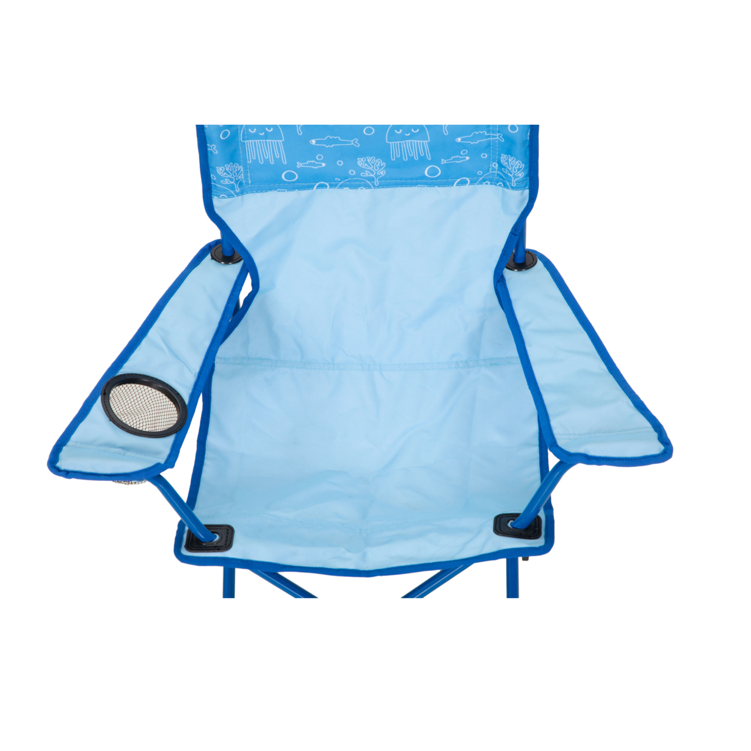 slide 8 of 8, Lake & Trail Junior Pattern Chair-Ocean, 26x24 x 14.2 