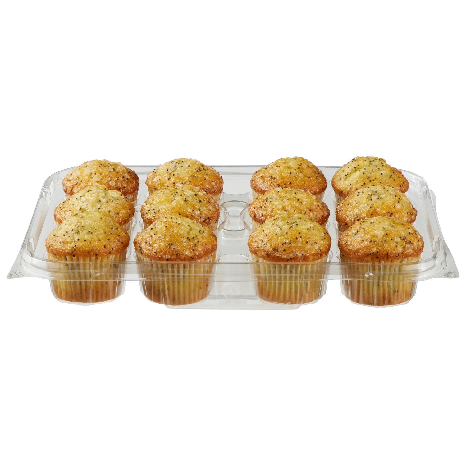slide 4 of 4, Fresh from Meijer Mini Muffins, Lemon Poppyseed, 12ct, 12 oz