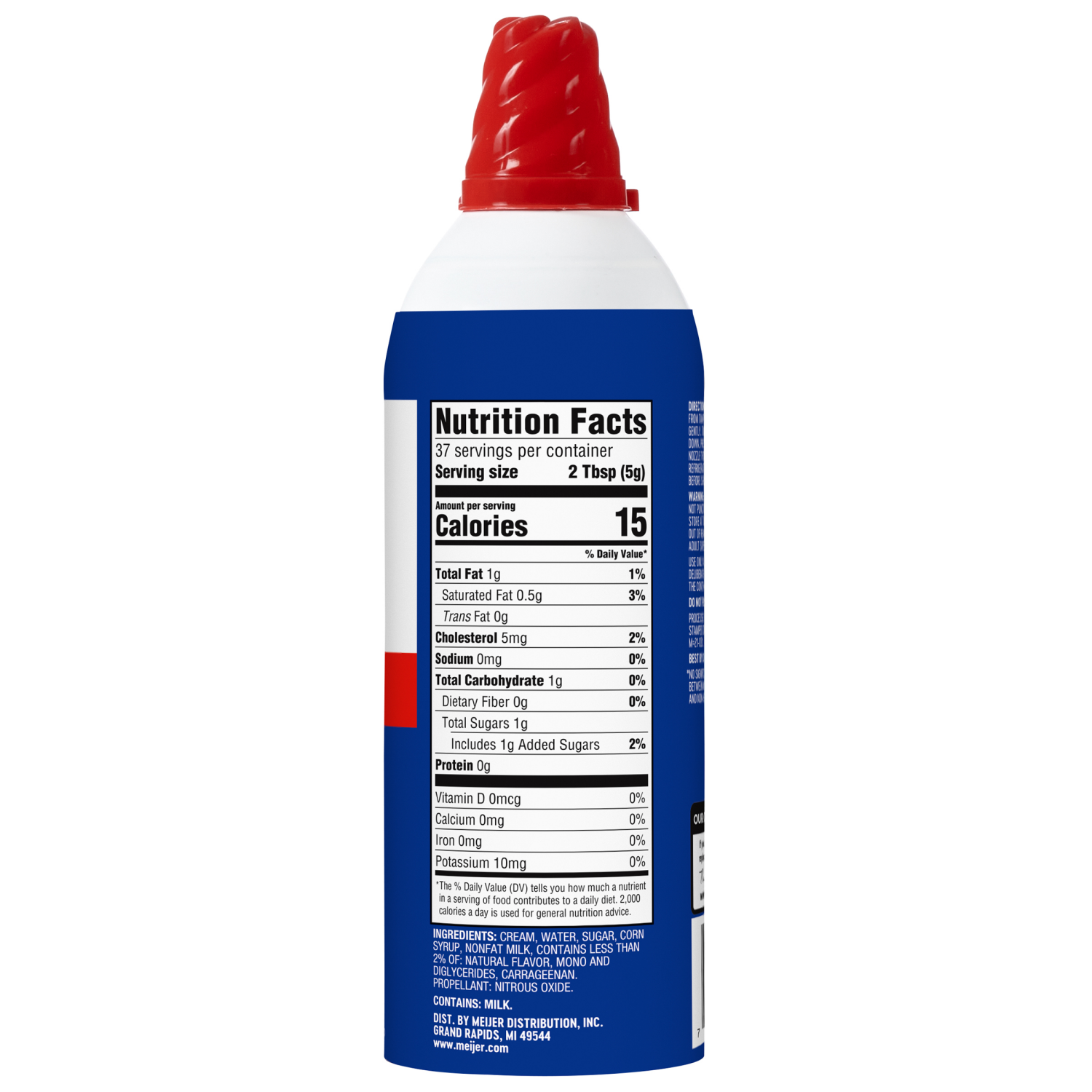 slide 3 of 3, Meijer Whipped Topping, 6.5 oz