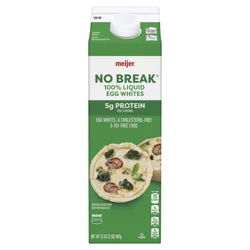 Meijer No Break 100% Liquid Egg Whites