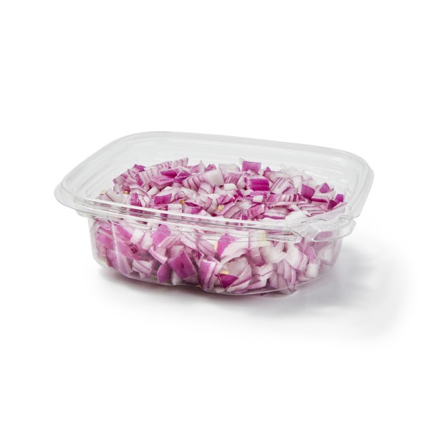 slide 4 of 9, Fresh from Meijer Diced Red Onion, 7 oz