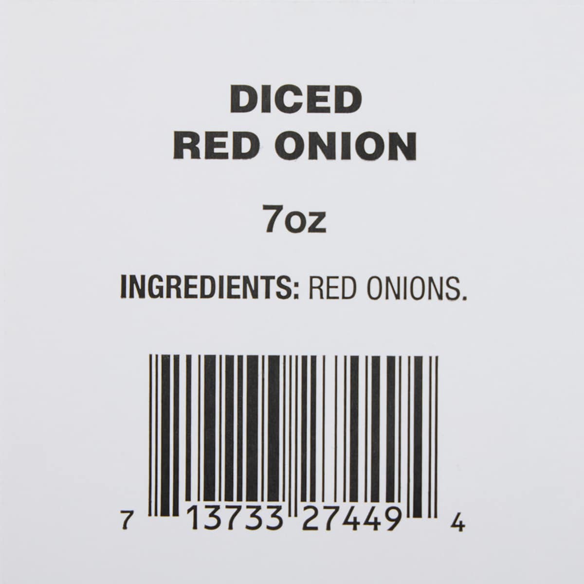 slide 9 of 9, Fresh from Meijer Diced Red Onion, 7 oz
