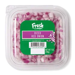 Diced Red Onion, 7 Oz