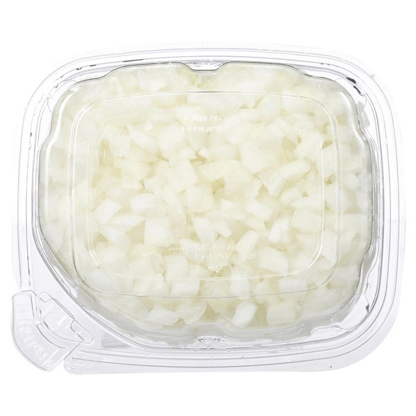 slide 20 of 29, Fresh from Meijer Diced White Onion, 7 oz, 7 oz