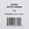 slide 6 of 9, Fresh from Meijer Diced White Onion, 7 oz, 7 oz