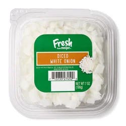 Diced White Onion, 7 Oz
