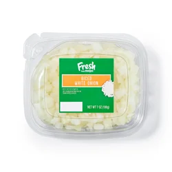 Fresh from Meijer Diced White Onion