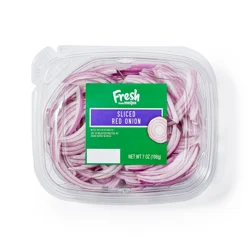 Fresh from Meijer Sliced Red Onion, 7 oz