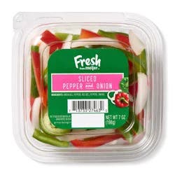 Sliced Pepper & Onion, 7 Oz