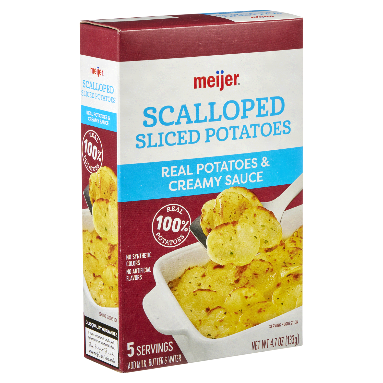 slide 4 of 5, Meijer Scalloped Sliced Potatoes, 4.7 oz