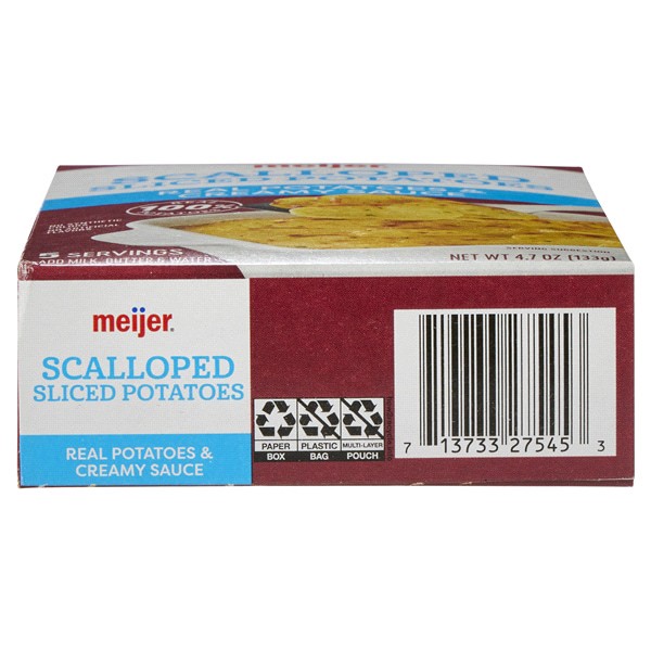 slide 3 of 29, Meijer Scalloped Sliced Potatoes, 4.7 oz