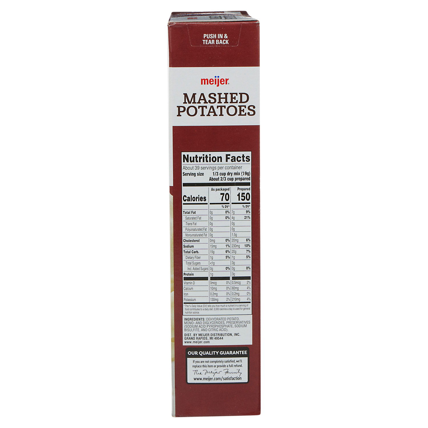 slide 3 of 5, Meijer Mashed Potato Mix, 26.2 oz