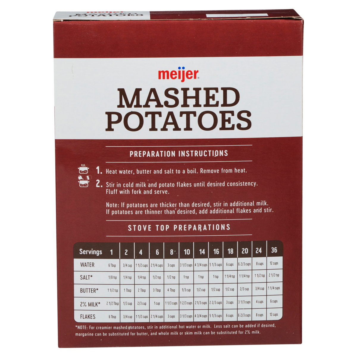 slide 13 of 29, Meijer Mashed Potato Mix, 26.2 oz