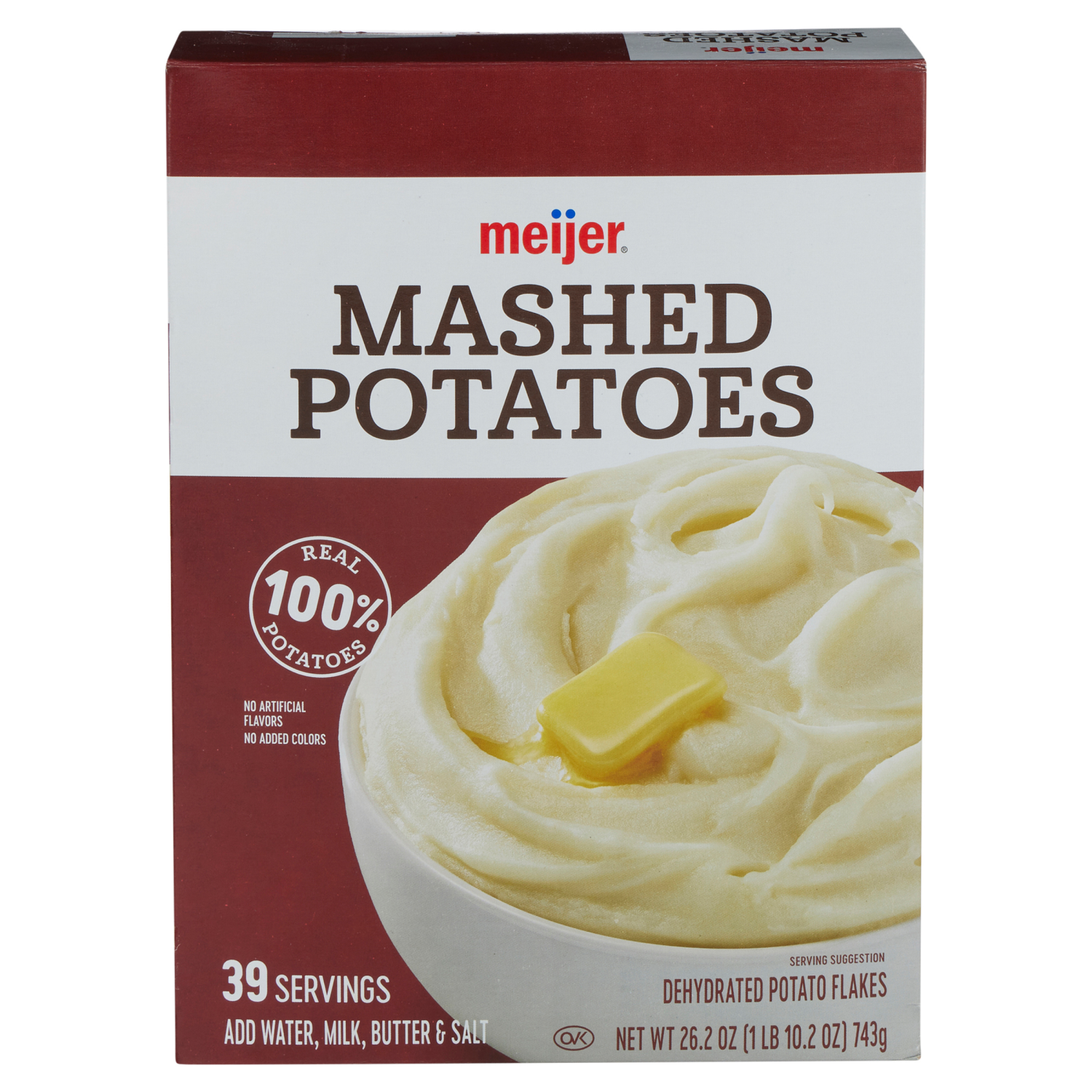 slide 1 of 5, Meijer Mashed Potato Mix, 26.2 oz