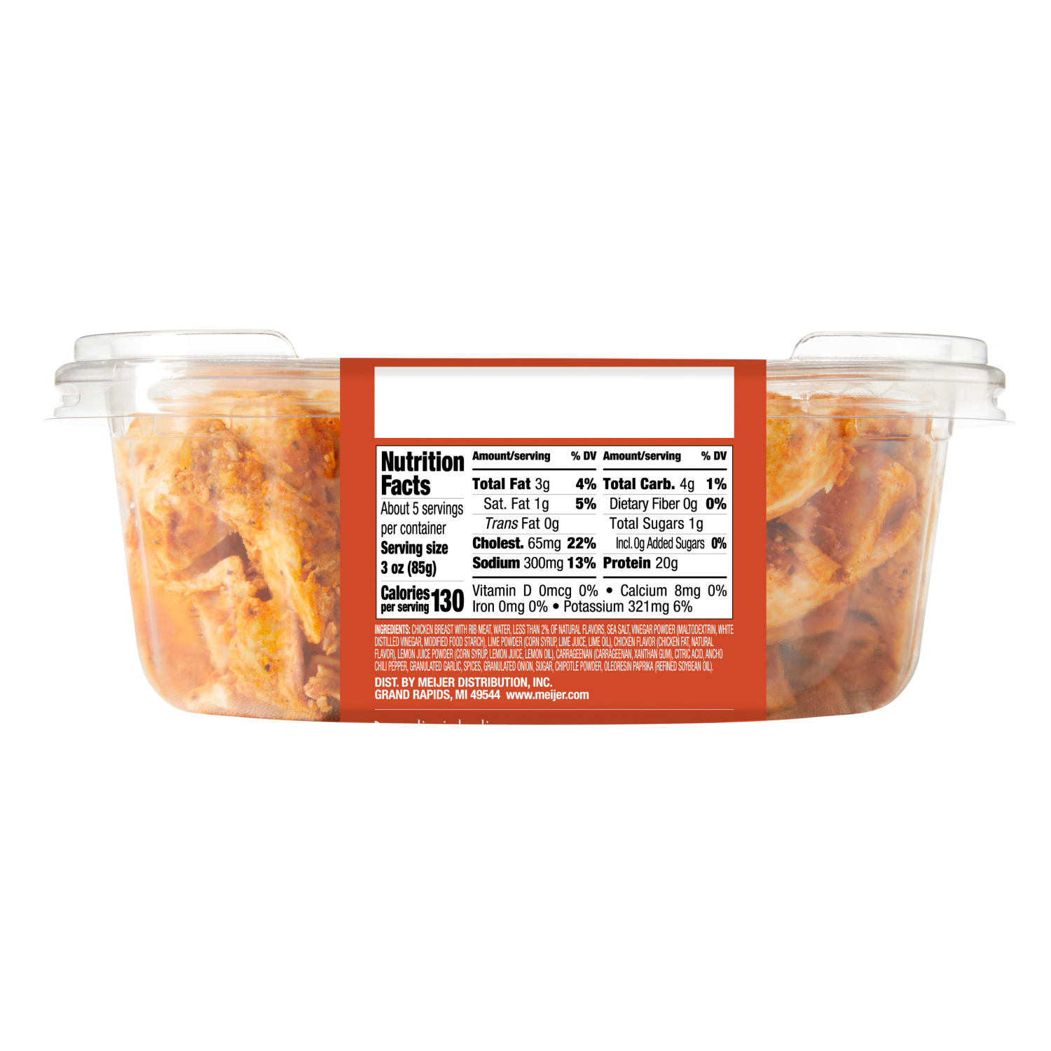 slide 6 of 6, Fresh from Meijer Chicken Fajita Strips, 16 oz., 16 oz