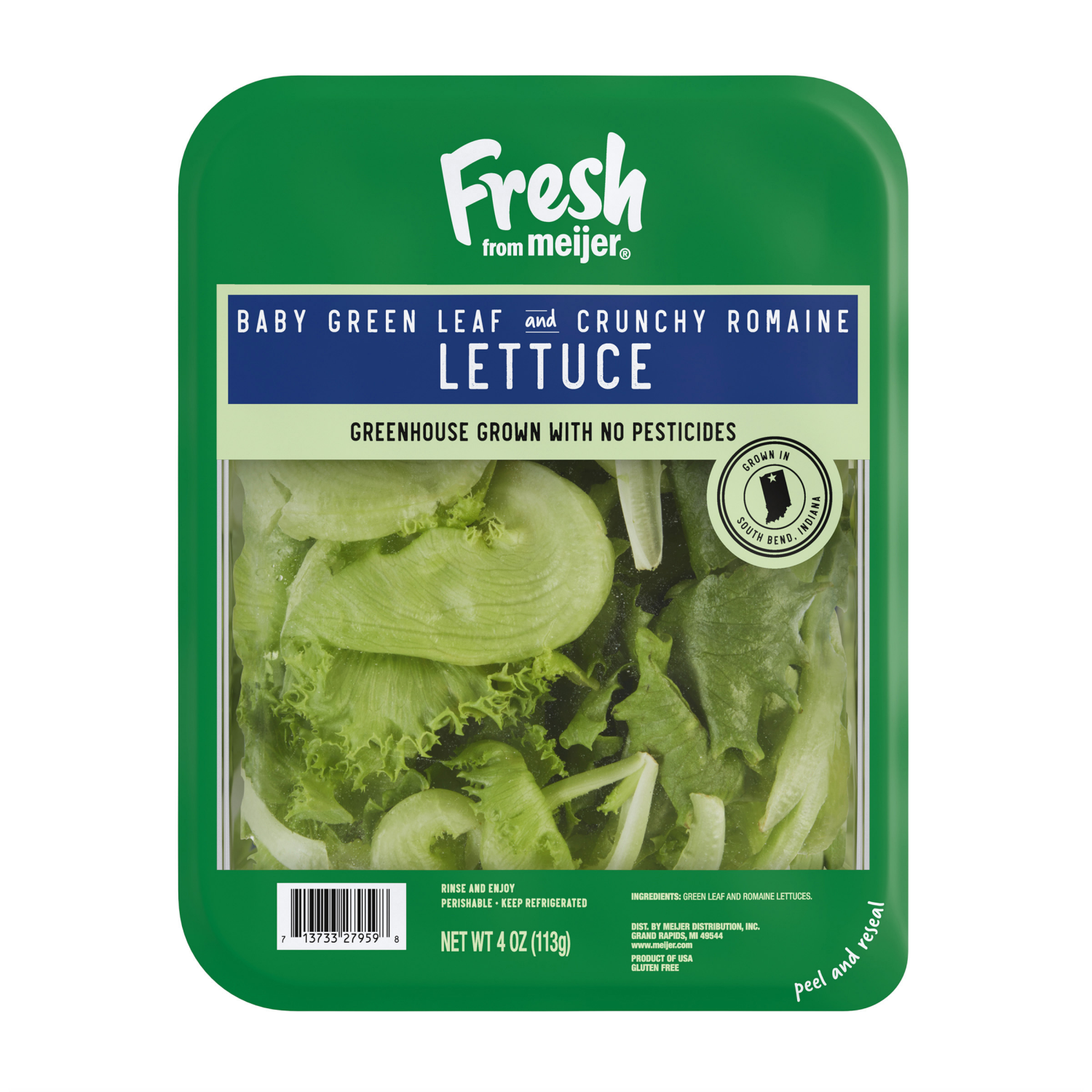slide 1 of 6, Fresh from Meijer Crunchy Romaine, 4 oz, 4 oz