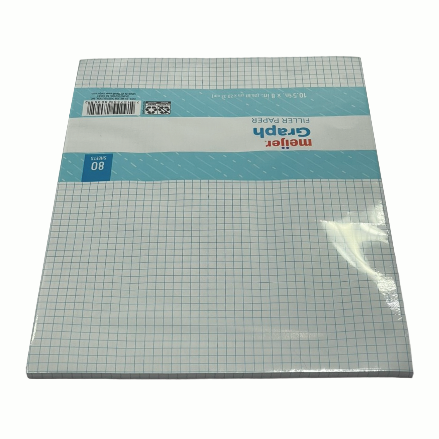 slide 8 of 8, Meijer Graph Filler Paper, 1 ct
