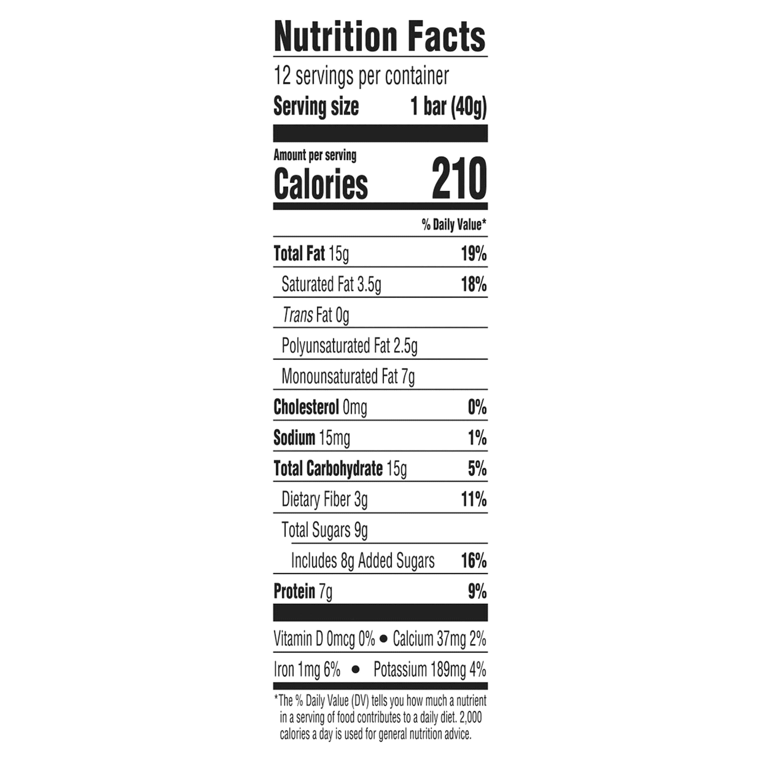 slide 2 of 4, Meijer Snack Nut Bar, Peanut Butter Dark Chocolate, 12 ct