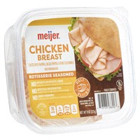 slide 3 of 29, Meijer Thin Sliced Chicken Lunch meat, 8 oz, 8 oz