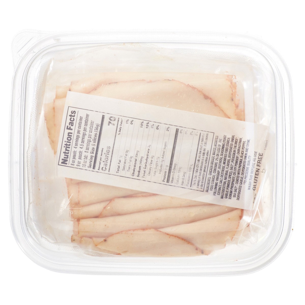 slide 21 of 29, Meijer Thin Sliced Chicken Lunch meat, 8 oz, 8 oz