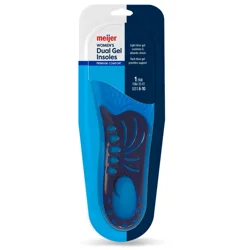 Meijer Dual Gel Womens Insoles