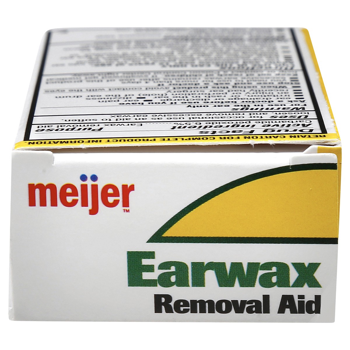 slide 8 of 8, Meijer Earwax Removal Aid Ear Drops, 0.5 oz