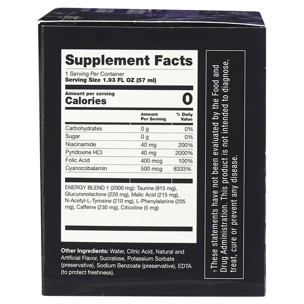 slide 6 of 9, Meijer Energy Support Shots Extra Strength Grape - 6 ct, 6 ct