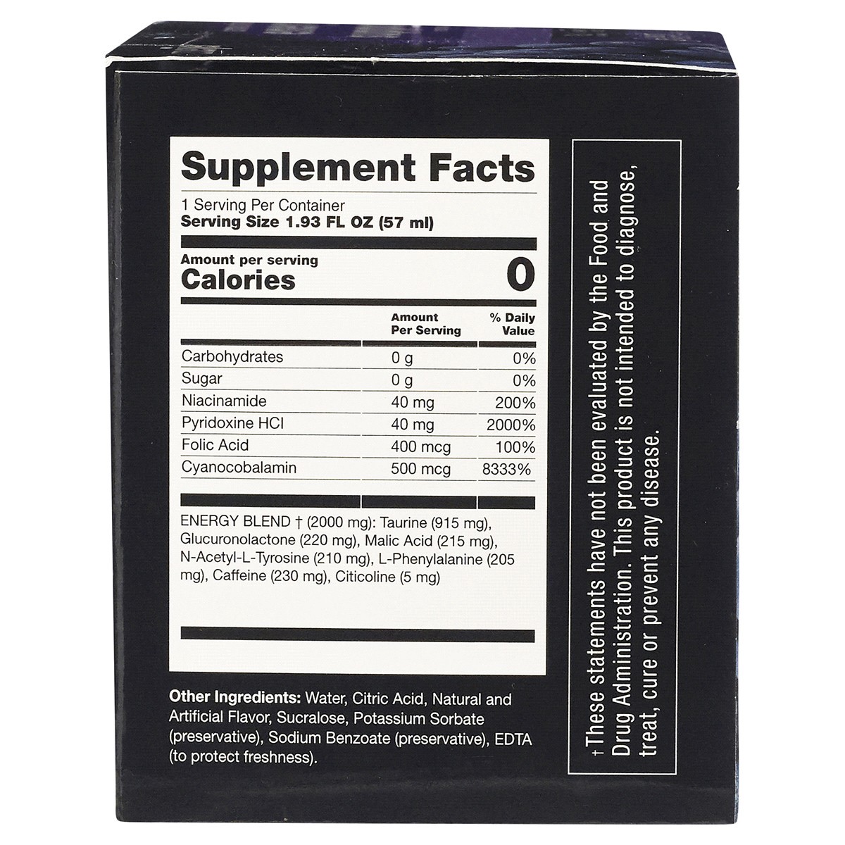 slide 5 of 9, Meijer Energy Support Shots Extra Strength Grape - 6 ct, 6 ct