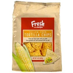 Fresh From Meijer Thick Cut Yellow Corn Tortilla Chips, 14 Oz.