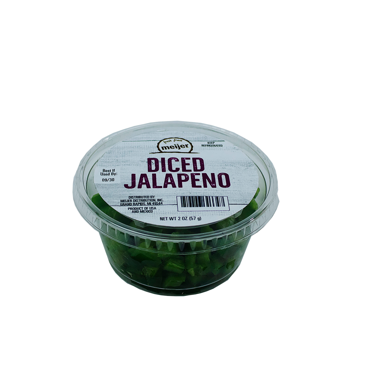 slide 1 of 13, Fresh from Meijer Diced Jalapeno, 2 oz, 2 oz